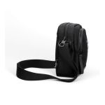 Επώνυμο Μικρό Ανδρικό Τσαντάκι Ώμου Pepe Jeans Blackmore 7055242 Μαύρο | με 2 Θήκες, Premium & Κρυφή Τσέπη