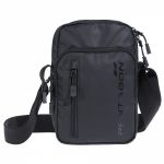 Ανδρικό Τσαντάκι Ώμου Pentagon Kleos Messenger K16096-31-STL Μαύρο | Αδιάβροχο με Θήκη Smartphone