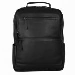Δερμάτινο Επαγγελματικό Σακίδιο Πλάτης Chesterfield Philippe C58.700300 Μαύρο – Premium Wax Pull Up Δέρμα – Unisex & Elegant