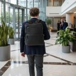 Δερμάτινο Επαγγελματικό Σακίδιο Πλάτης Chesterfield Philippe C58.700300 Μαύρο – Premium Wax Pull Up Δέρμα – Unisex & Elegant