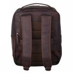 Δερμάτινο Επαγγελματικό Σακίδιο Πλάτης Chesterfield Soraja C58.700001 Καφέ – με 3 Διαμερίσματα & Wax Pull-Up Δέρμα