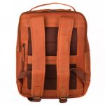 Δερμάτινο Επαγγελματικό Σακίδιο Πλάτης Chesterfield Soraja C58.700031 Κονιάκ – με 3 Διαμερίσματα & Wax Pull-Up Δέρμα