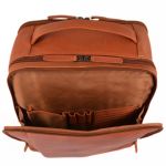 Δερμάτινο Επαγγελματικό Σακίδιο Πλάτης Chesterfield Soraja C58.700031 Κονιάκ – με 3 Διαμερίσματα & Wax Pull-Up Δέρμα