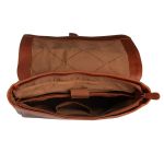 Premium Επαγγελματικό Δερμάτινο Backpack Chesterfield Farrow C58.071631 Κονιάκ | Κομψότητα & Οργάνωση
