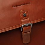 Premium Επαγγελματικό Δερμάτινο Backpack Chesterfield Farrow C58.071631 Κονιάκ | Κομψότητα & Οργάνωση