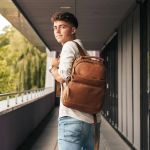Δερμάτινο Σακίδιο Πλάτης Chesterfield Austin C58.018431 Κονιάκ – Θήκη Laptop 14