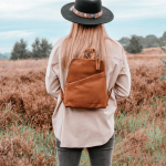 Γυναικείο Δερμάτινο Backpack από Pull-Up Δέρμα Chesterfield Claire C58.023531 Κονιάκ – Premium Vintage Design