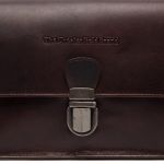 Ανδρικό Δερμάτινο Τσαντάκι Χειρός & Ώμου Chesterfield Lucca C48.127001 Καφέ – Πολυτελές από Wax Pull-Up Δέρμα