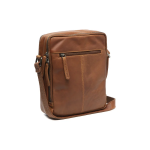 Δερμάτινο Τσαντάκι Ώμου Chesterfield Alva C48.095531 Κονιάκ – Premium Pull-Up Δέρμα με Πολλαπλές Θήκες