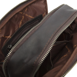 Δερμάτινο Τσαντάκι Ώμου Chesterfield Alva C48.095501 Καφέ – Premium Pull-Up Δέρμα με Πολλαπλές Θήκες