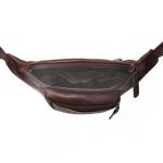 Δερμάτινο Τσαντάκι Μέσης Chesterfield Jack C23.000101 Καφέ – Pull-Up Δέρμα – Πρακτικό & Κομψό