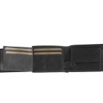 Δερμάτινο Ανδρικό Πορτοφόλι Μικρό Chesterfield Marvin C08.040600 Μαύρο με RFID Προστασία – Premium Wax Pull Up Δέρμα