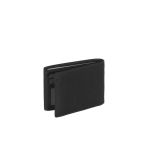 Δερμάτινο Ανδρικό Πορτοφόλι Μικρό Chesterfield Marvin C08.040600 Μαύρο με RFID Προστασία – Premium Wax Pull Up Δέρμα