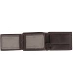 Δερμάτινο Ανδρικό Πορτοφόλι Μικρό Chesterfield Marvin C08.040601 Καφέ με RFID Προστασία – Premium Wax Pull Up Δέρμα
