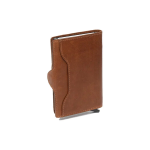 Δερμάτινη Μεταλλική Καρτοθήκη Chesterfield Francis C08.051031 Κονιάκ – με Προστασία RFID