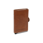 Δερμάτινη Μεταλλική Καρτοθήκη Chesterfield Francis C08.051031 Κονιάκ – με Προστασία RFID