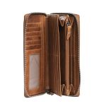 Γυναικείο Δερμάτινο Πορτοφόλι Φάκελος Chesterfield C08.043331 Κονιάκ Havana με RFID Προστασία – Vintage Design
