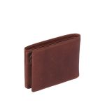 Δερμάτινο Ανδρικό Πορτοφόλι Μικρό Chesterfield Marvin C08.040631 Κονιάκ με RFID Προστασία – Premium Wax Pull Up Δέρμα