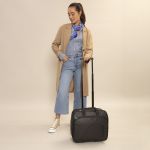 Τροχήλατη Τσάντα Καμπίνας Pilot Gabol Canada 40cm 22L Μαύρη – 100% Αδιάβροχη