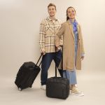 Τροχήλατη Τσάντα Καμπίνας Pilot Gabol Canada 40cm 22L Μαύρη – 100% Αδιάβροχη