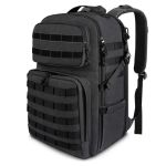Σακίδιο Πλάτης Tactical Military Matein 6056 Μαύρο 32L | Θήκη Laptop 17.3″ Μαύρο | Tactical Design με Σύστημα MOLLE