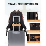 Γυναικείο Σακίδιο Ταξιδίου Καμπίνας Lovevook MB2112 Black/Brown 40lt