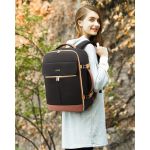 Γυναικείο Σακίδιο Ταξιδίου Καμπίνας Lovevook MB2112 Black/Brown 40lt