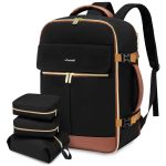Γυναικείο Σακίδιο Ταξιδίου Καμπίνας Lovevook MB2112 Black/Brown 40lt