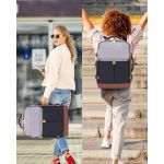 Γυναικείο Σακίδιο Ταξιδίου Καμπίνας Lovevook MB2112 Black/Gray 40lt