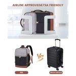 Γυναικείο Σακίδιο Ταξιδίου Καμπίνας Lovevook MB2112 Black/Gray 40lt