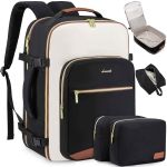 Σακίδιο Πλάτης Καμπίνας LOVEVOOK MB2141 Black/White 40L / 17,3″