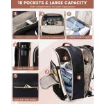 Σακίδιο Πλάτης Καμπίνας LOVEVOOK MB2141 Black/White 40L / 17,3″