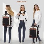 Σακίδιο Πλάτης Καμπίνας LOVEVOOK MB2213 Μαύρο 40L με USB