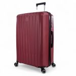 Μεγάλη Σκληρή Βαλίτσα RAIN RB80152 Μπορντό 75εκ 95L | Πολυπροπυλένιο & Επέκταση | Check-in 23+ Κιλών
