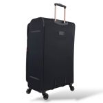 Μεγάλη Βαλίτσα 79x46x32 Υφασμάτινη Diplomat Venice ZC6101-L Μαύρο – Premium 100L | Ιδανική για 23-32 Κιλά με 4 Ρόδες