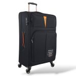Μεγάλη Βαλίτσα 79x46x32 Υφασμάτινη Diplomat Venice ZC6101-L Μαύρο – Premium 100L | Ιδανική για 23-32 Κιλά με 4 Ρόδες
