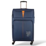 Μεγάλη Βαλίτσα 79x46x32 Υφασμάτινη Diplomat Venice ZC6101-L Μπλε – Premium 100L | Ιδανική για 23-32 Κιλά με 4 Ρόδες