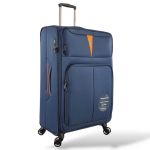 Μεγάλη Βαλίτσα 79x46x32 Υφασμάτινη Diplomat Venice ZC6101-L Μπλε – Premium 100L | Ιδανική για 23-32 Κιλά με 4 Ρόδες