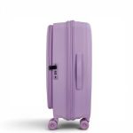 Σετ 3 Σκληρών Βαλιτσών Forecast PP031-SET3 Λιλά | Πολυπροπυλένιο με Επέκταση | Front Opening & 4 Αθόρυβες Ρόδες