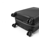 Μεγάλη Βαλίτσα RAIN Traveller RB80144-28 75cm Dark Grey | Σκληρή ABS 110L, για 23kg+ Check-in | 4 Διπλές Ρόδες