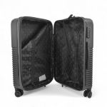 Μεγάλη Βαλίτσα RAIN Traveller RB80144-28 75cm Dark Grey | Σκληρή ABS 110L, για 23kg+ Check-in | 4 Διπλές Ρόδες