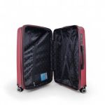Μεγάλη Σκληρή Βαλίτσα RAIN RB80152 Μπορντό 75εκ 95L | Πολυπροπυλένιο & Επέκταση | Check-in 23+ Κιλών
