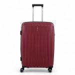 Μεσαία Σκληρή Βαλίτσα RAIN RB80152 Μπορντό 65εκ 70L |Άθραυστο Πολυπροπυλένιο | Check-in 23 Κιλών