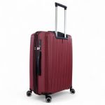 Μεσαία Σκληρή Βαλίτσα RAIN RB80152 Μπορντό 65εκ 70L |Άθραυστο Πολυπροπυλένιο | Check-in 23 Κιλών