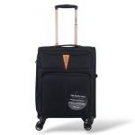 Βαλίτσα Καμπίνας 55x38x23 Diplomat Venice ZC6101-S Μαύρο Premium | Επεκτάσιμη 40L για Aegean & Lufthansa