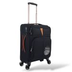 Βαλίτσα Καμπίνας 55x38x23 Diplomat Venice ZC6101-S Μαύρο Premium | Επεκτάσιμη 40L για Aegean & Lufthansa