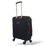 Βαλίτσα Καμπίνας 55x38x23 Diplomat Venice ZC6101-S Μαύρο Premium | Επεκτάσιμη 40L για Aegean & Lufthansa