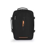Σακίδιο Ταξιδίου/Χειραποσκευή 39x27x18 Gabol Week Eco 122326 Μαύρο Underseat – 19L, Ιδανικό για Όλες τις Αεροπορικές