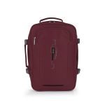 Σακίδιο Ταξιδίου/Χειραποσκευή 39x27x18 Gabol Week Eco 122326 Μπορντό Underseat – 19L, Ιδανικό για Όλες τις Αεροπορικές