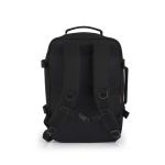 Σακίδιο Ταξιδίου/Χειραποσκευή 39x27x18 Gabol Week Eco 122326 Μαύρο Underseat – 19L, Ιδανικό για Όλες τις Αεροπορικές